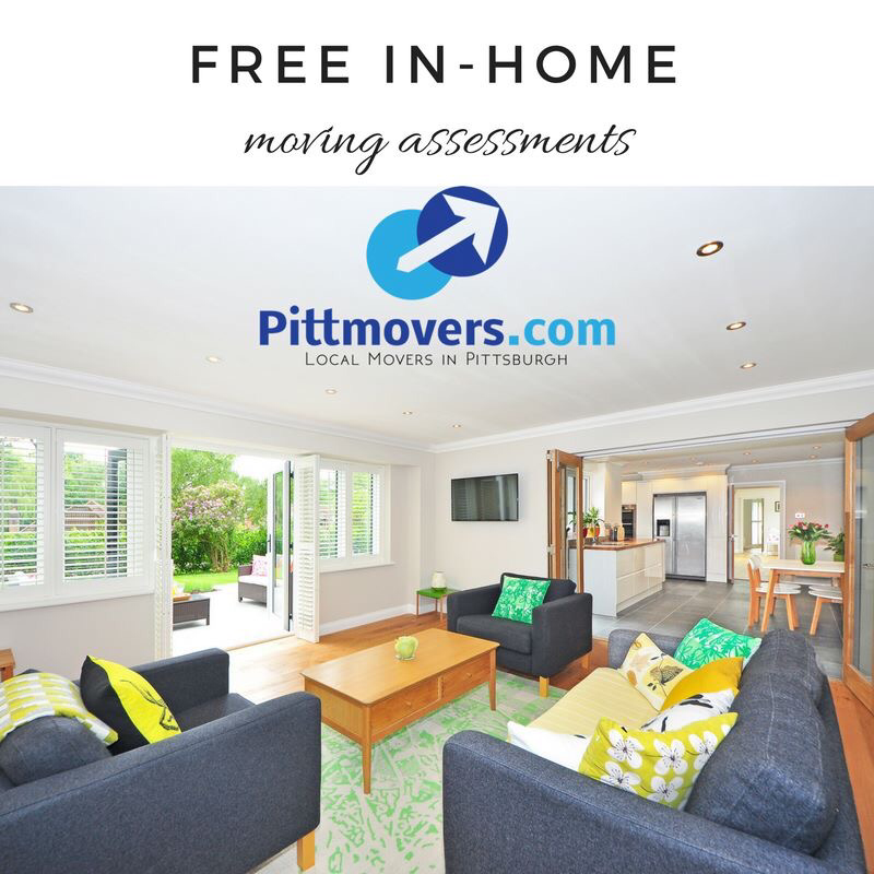 Free in home moving assessment with PittMovers.com